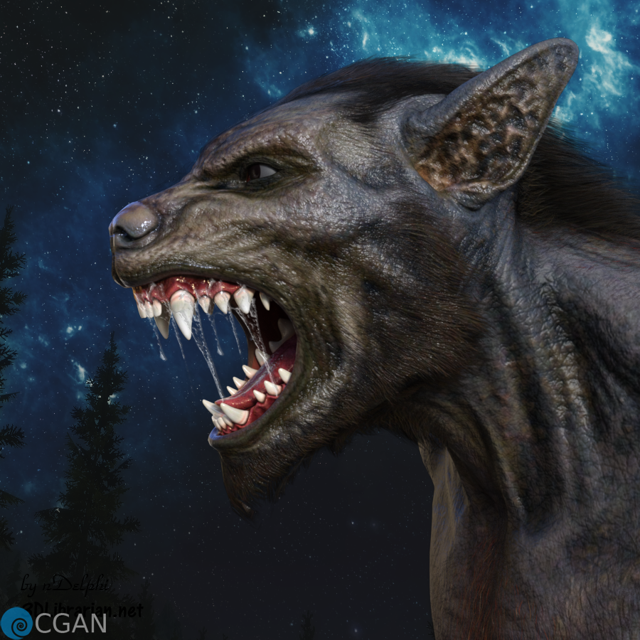 Hungry Werewolf