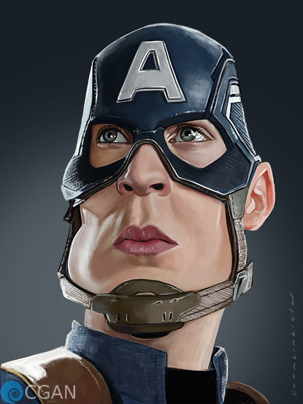 Captain America Caricature_1